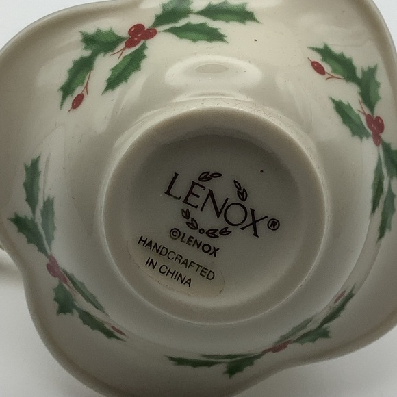 Lenox Holiday Pitcher and Basin Ornament - Picture 6 of 11